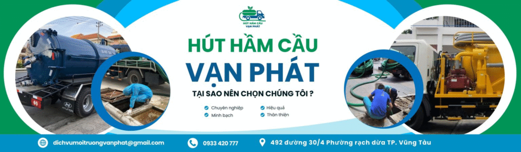 Thông cống nghẹt Vũng Tàu